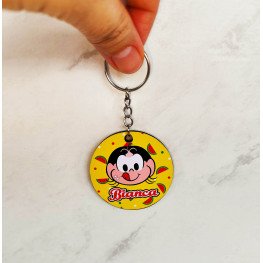 Chaveiro Personalizado MDF Redondo 3mm 