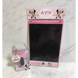 Kit Tablet Lousa Mágica + Relógio Personalizado