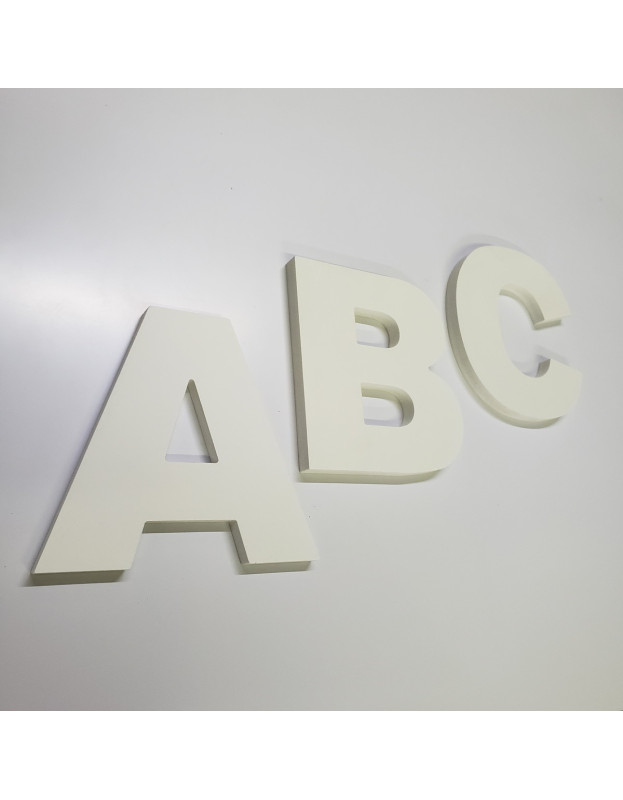 Letra em PVC Expandido 10mm