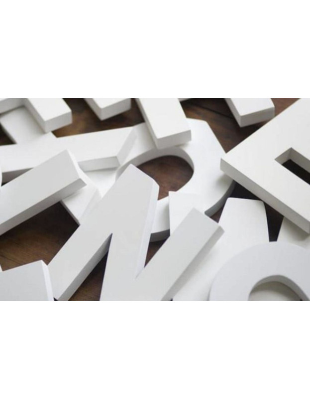 Letra em PVC Expandido 10mm