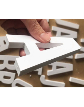 Letra em PVC Expandido 10mm