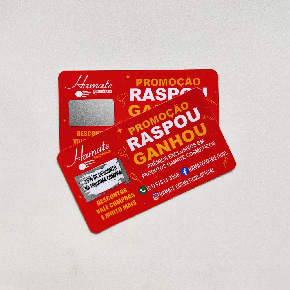 100 Raspadinhas Personalizadas – até 5 Prêmios à Sua Escolha